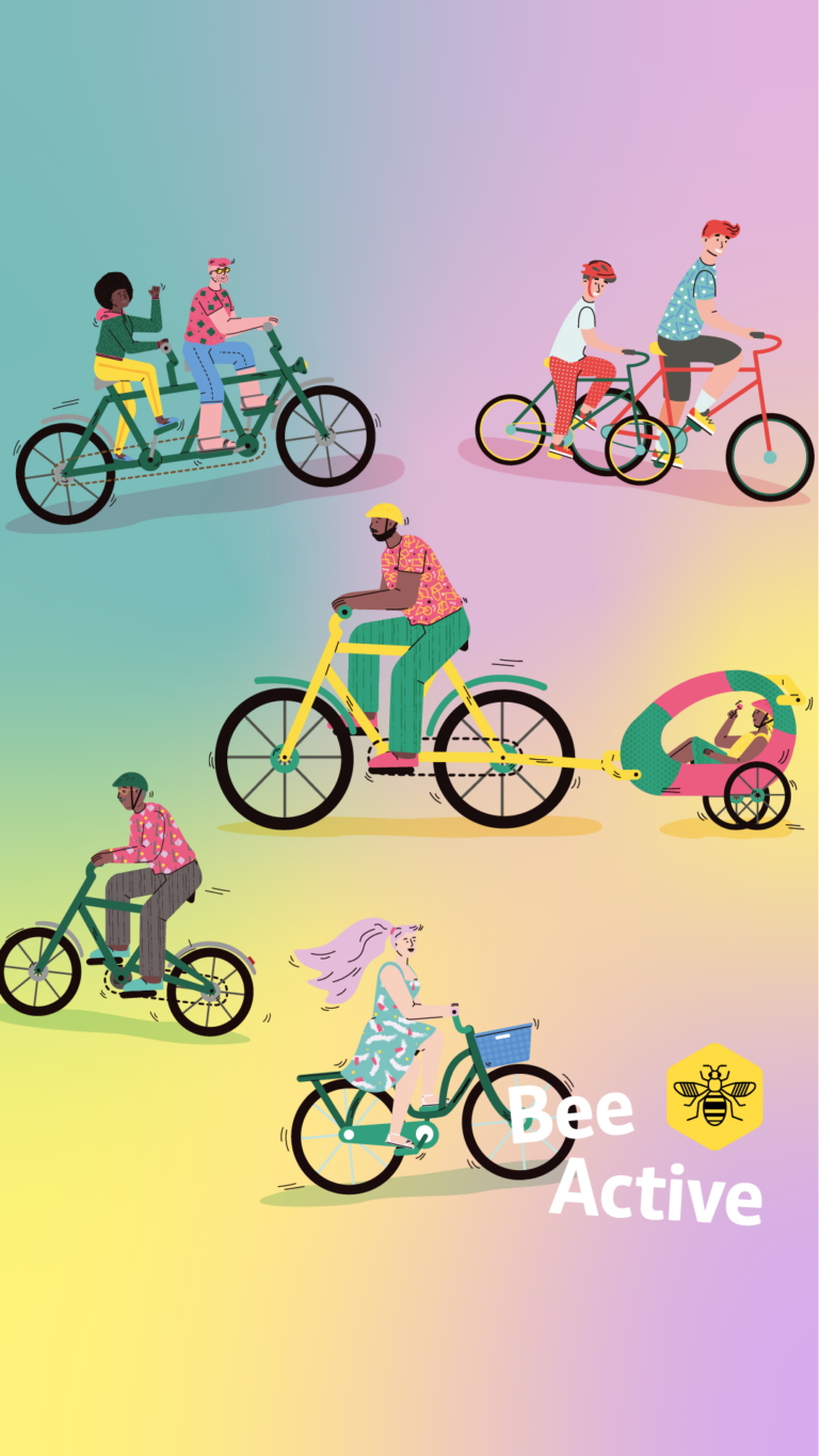 Bee Active this Spring - active travel campaign, Transport for Greater ...